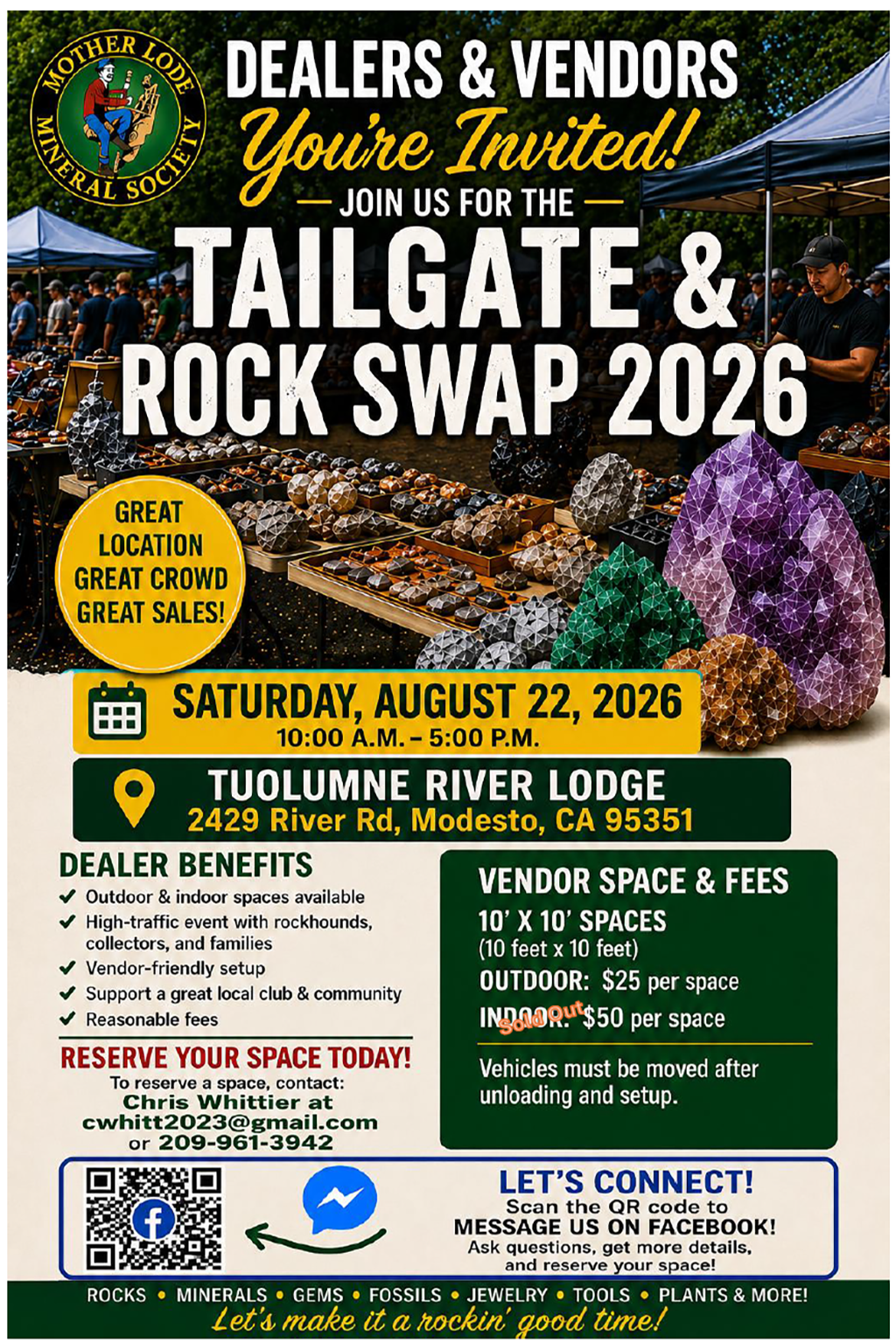 Updated MLMS Tailgate & Rock Swap Flier 2026